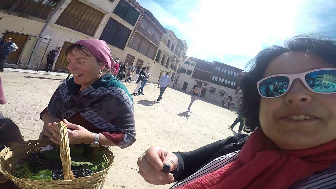 Final De La Fiesta De La Vendimia En Peñafiel - Valladolid.  Parte - 2
