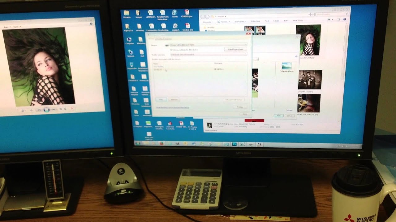 Mitsubishi Photo Printer Color Management