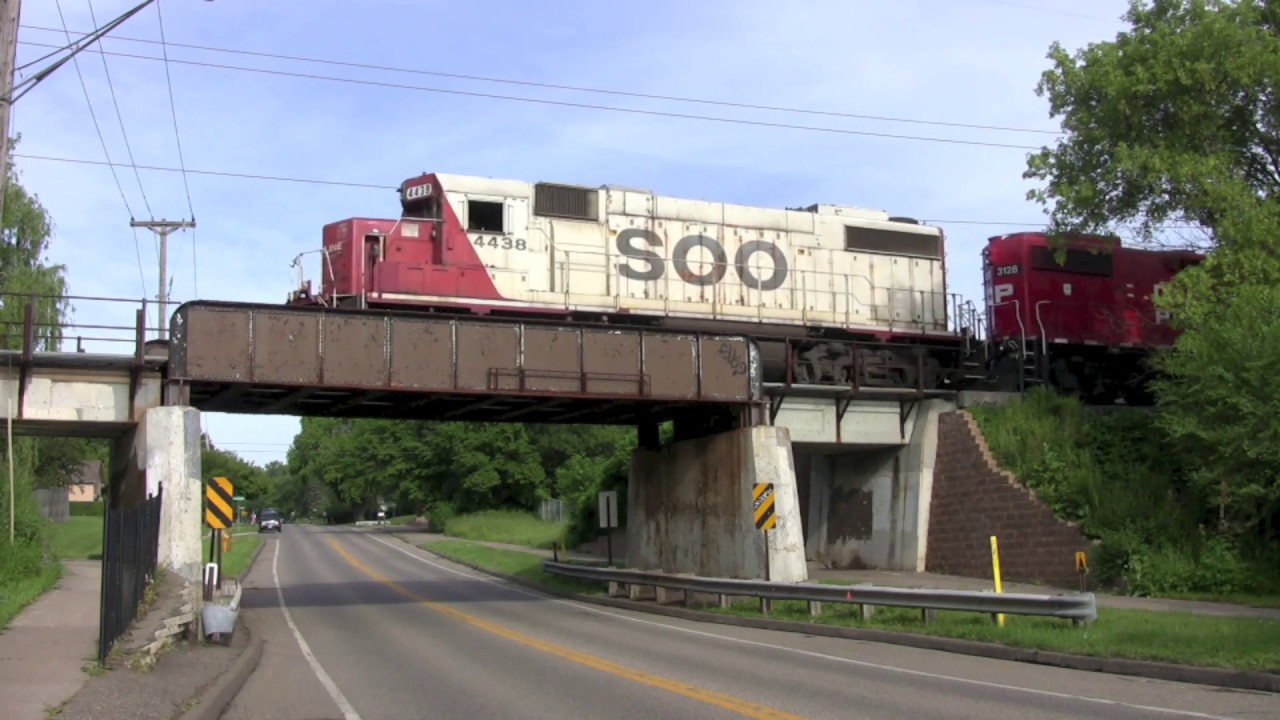 Soo Line power on the MN&S Job