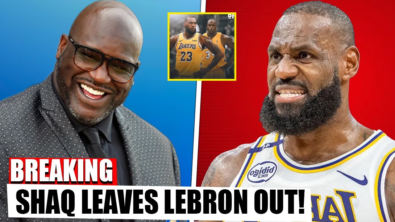 Shaq Leaves LeBron Out of His All-Time Top 5 — Fans Lose It