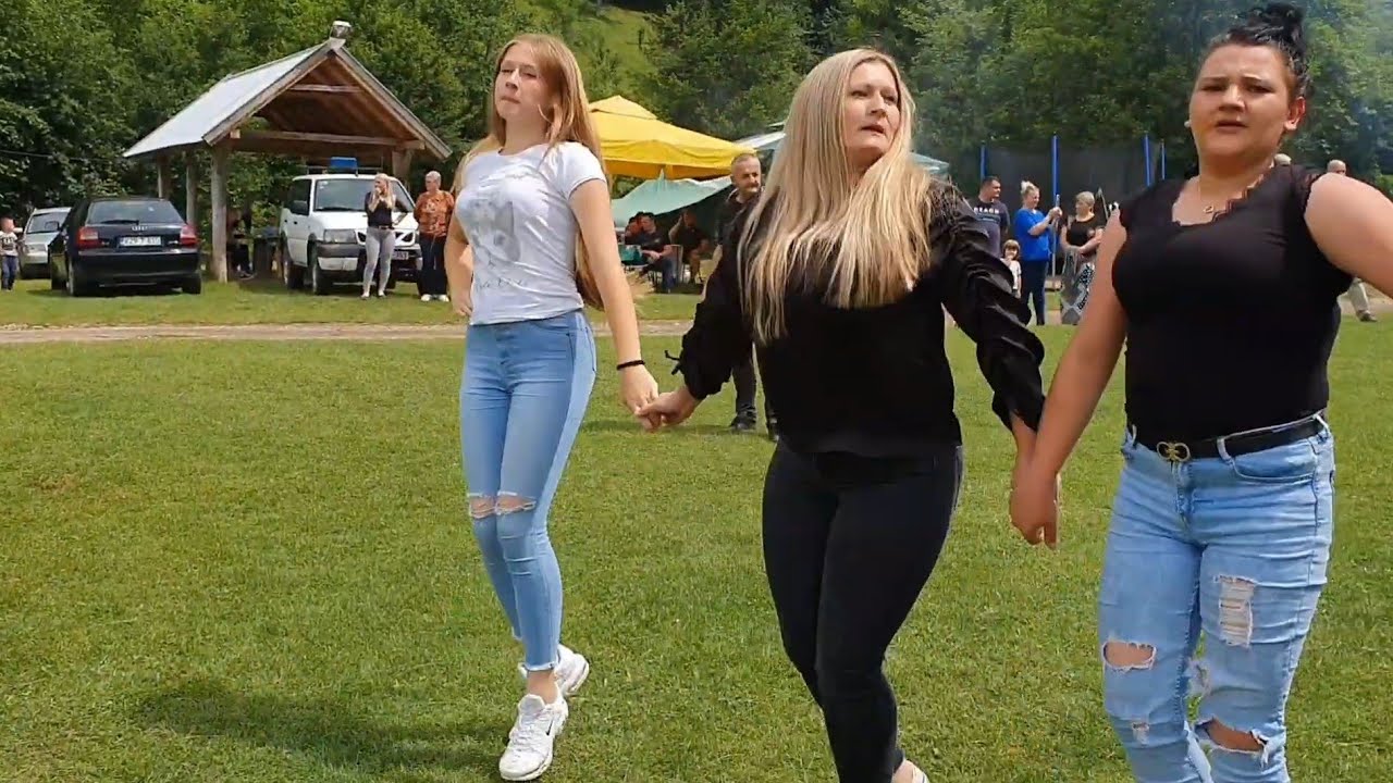 🔴 Zlatokosa Emina s mamom kolo vodi - Hrenovica - Lunje - Bosanski teferič