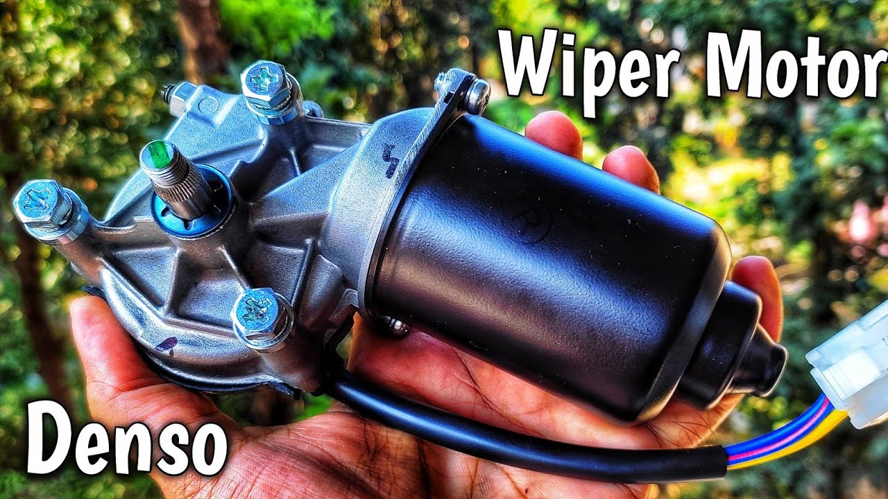 #CarWiper Распаковка 12-вольтового мотора стеклоочистителя для вашего проекта || Mitsuba #motorwiper