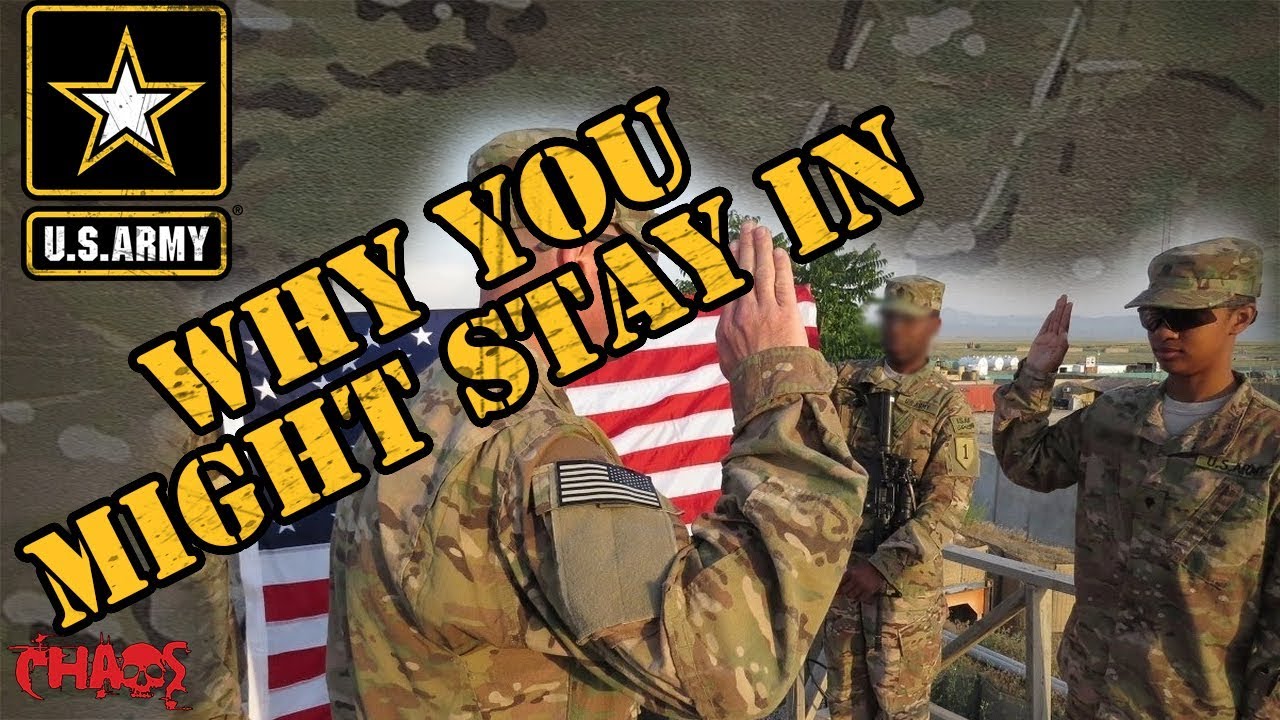 5 reasons to re-enlist in the army