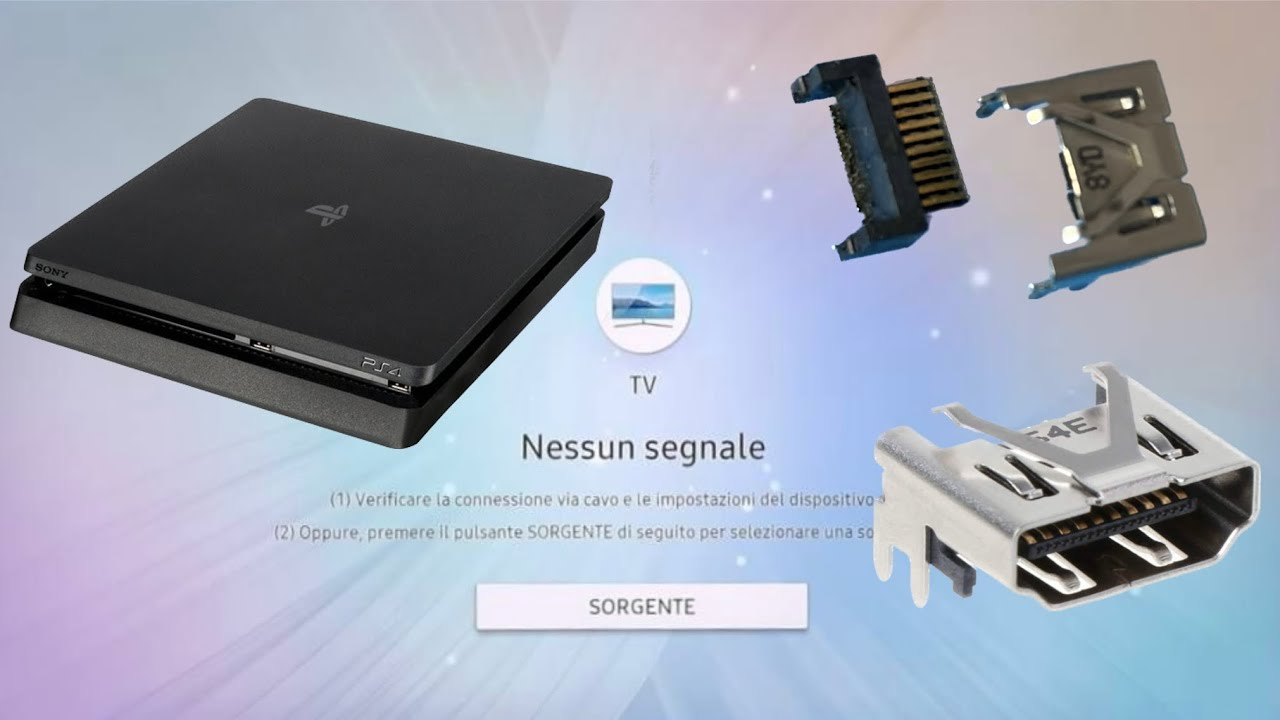 Riparazione ps4 slim con porta hdmi distrutta, riuscirò a ripararla?