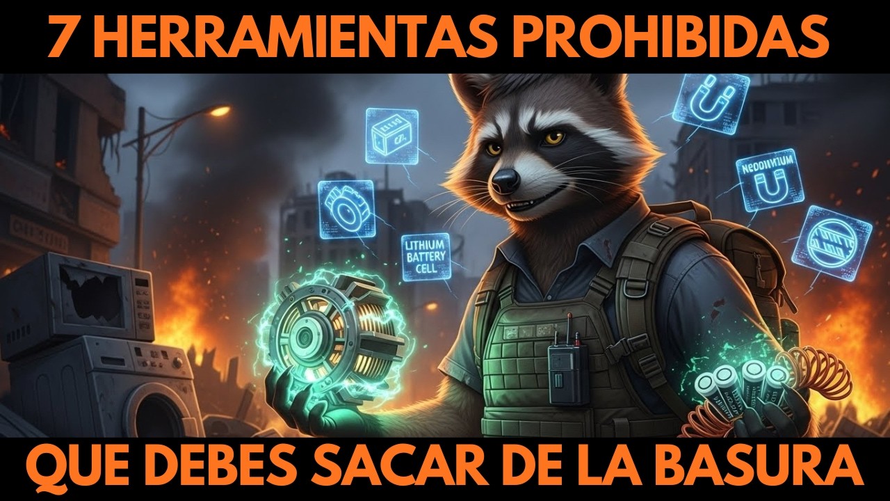 Basura de Oro: 7 Componentes Industriales que Debes Sacar de la Basura Hoy Mismo