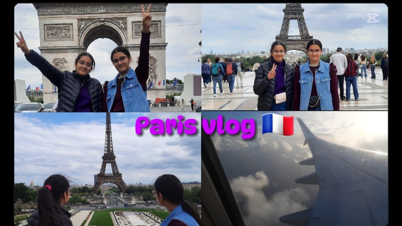 Paris,France🇨🇵 vlog 1: aventure parisienne, mai2025,🌞Eiffel Tower🗼 Champs-Élysées✈️ shopping 👜4k