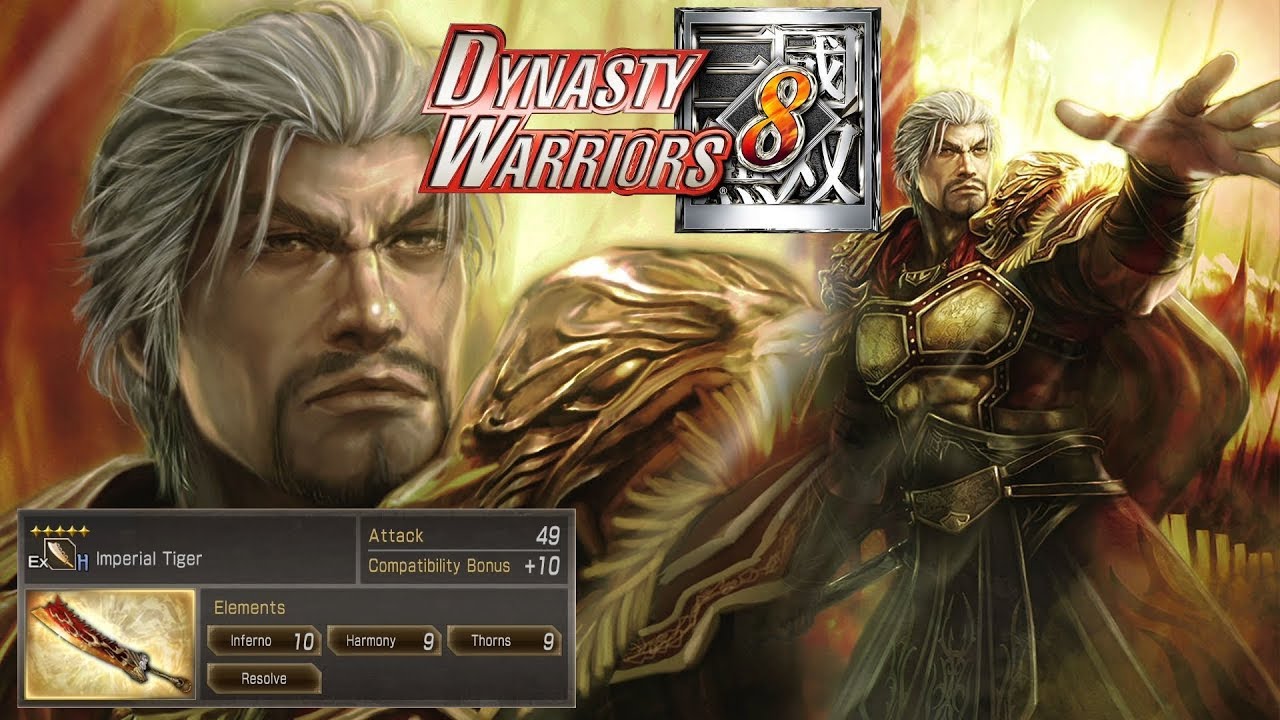 Sun Jian - 5th Weapon (Ultimate Difficulty) | Dynasty Warriors 8: Xtreme Legends (4K, 60fps)