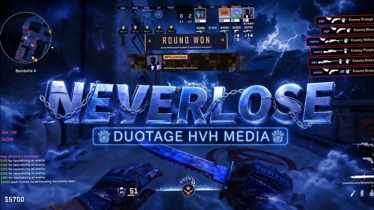 ♛ BYPASSING VAC LIVE W / ‪@y𝅵gzhvh ♛ | HvH Highlights | ft. neverlose.cc