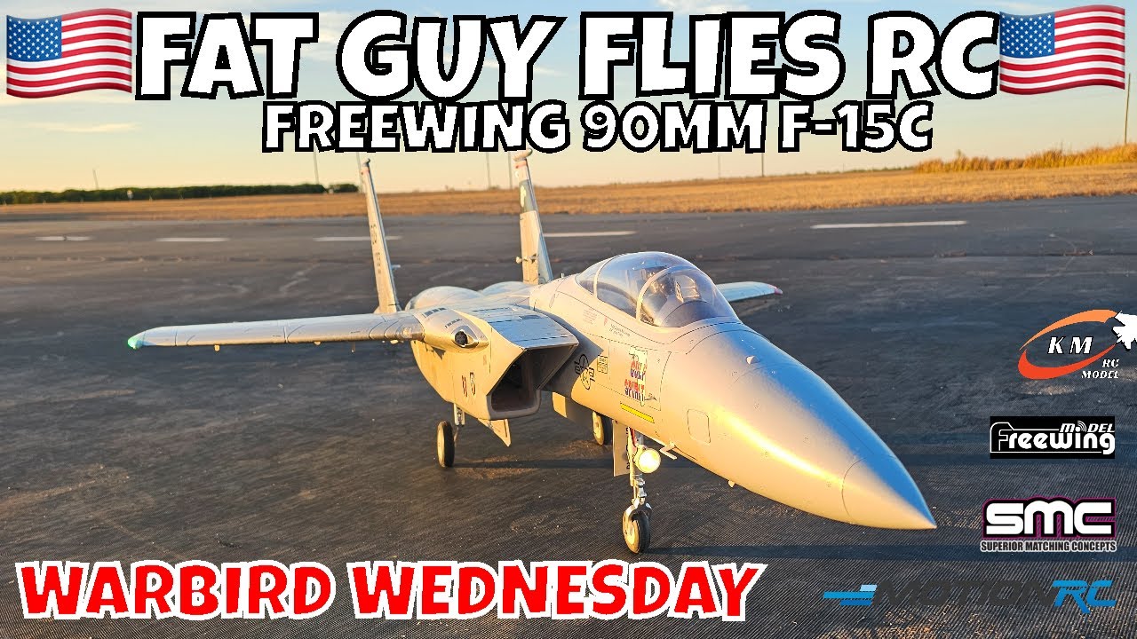 Warbird Wednesday Freewing F-15C от FGFRC #авиация #радиоуправляемыереактивныесамолеты #радиоупра...