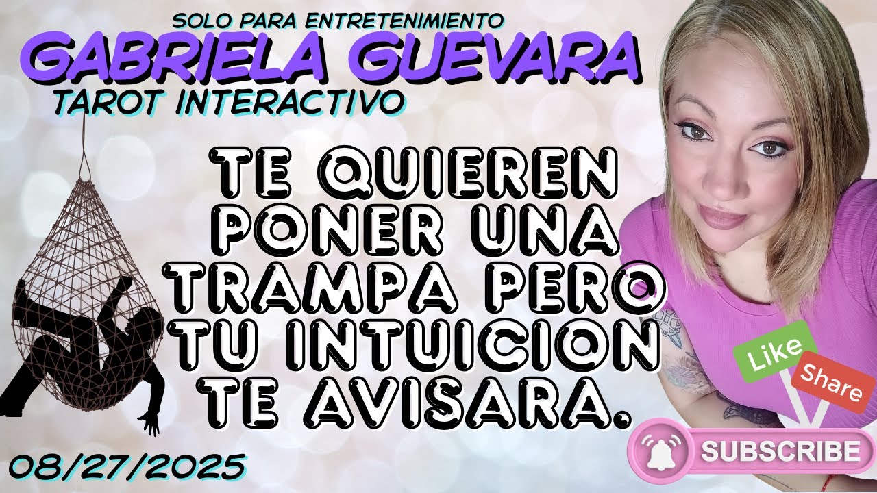 Te quieren poner una trampa pero tu intuicion te avisara.
