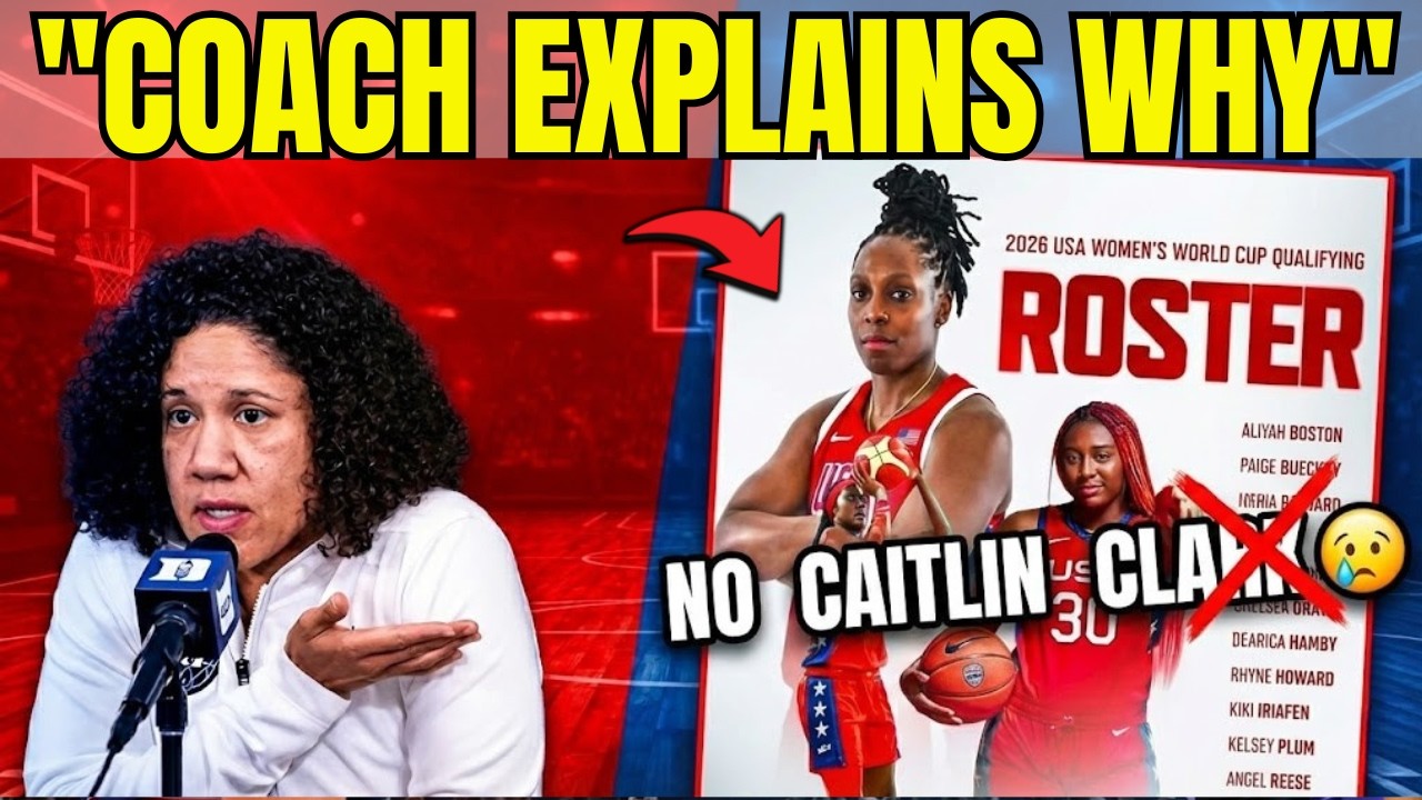 Team USA Coach Finalizes List & GHOSTS Caitlin Clark.