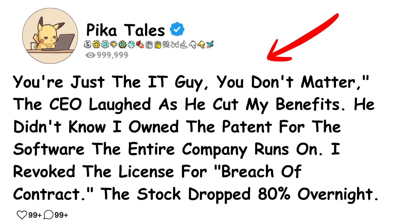 You're Just The IT Guy, You Don't Matter.