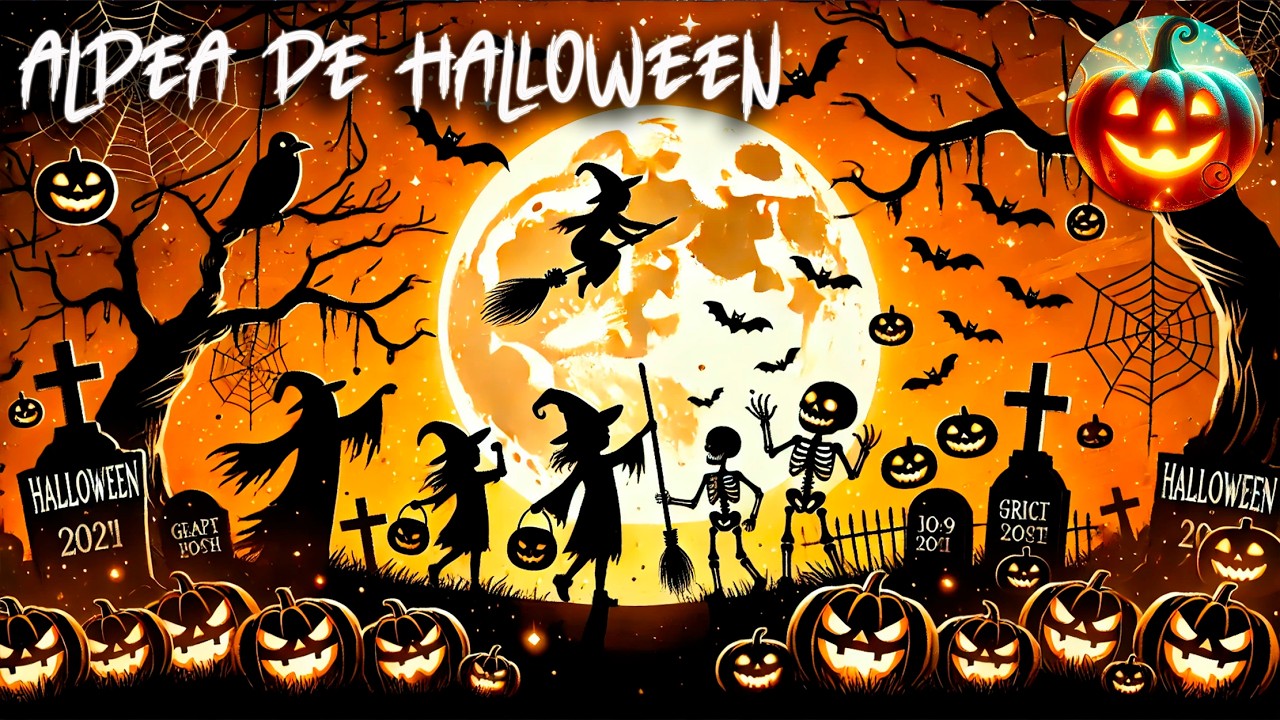 Música de Halloween Alegre Instrumental 🦇 Ambiente Fiesta Noche de Brujas Divertida para Bailar 🎃