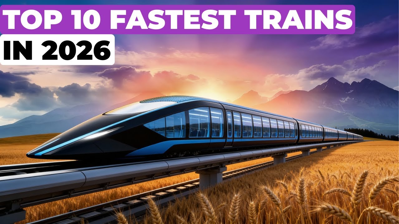 Top 10 Fastest Trains in the World 2026