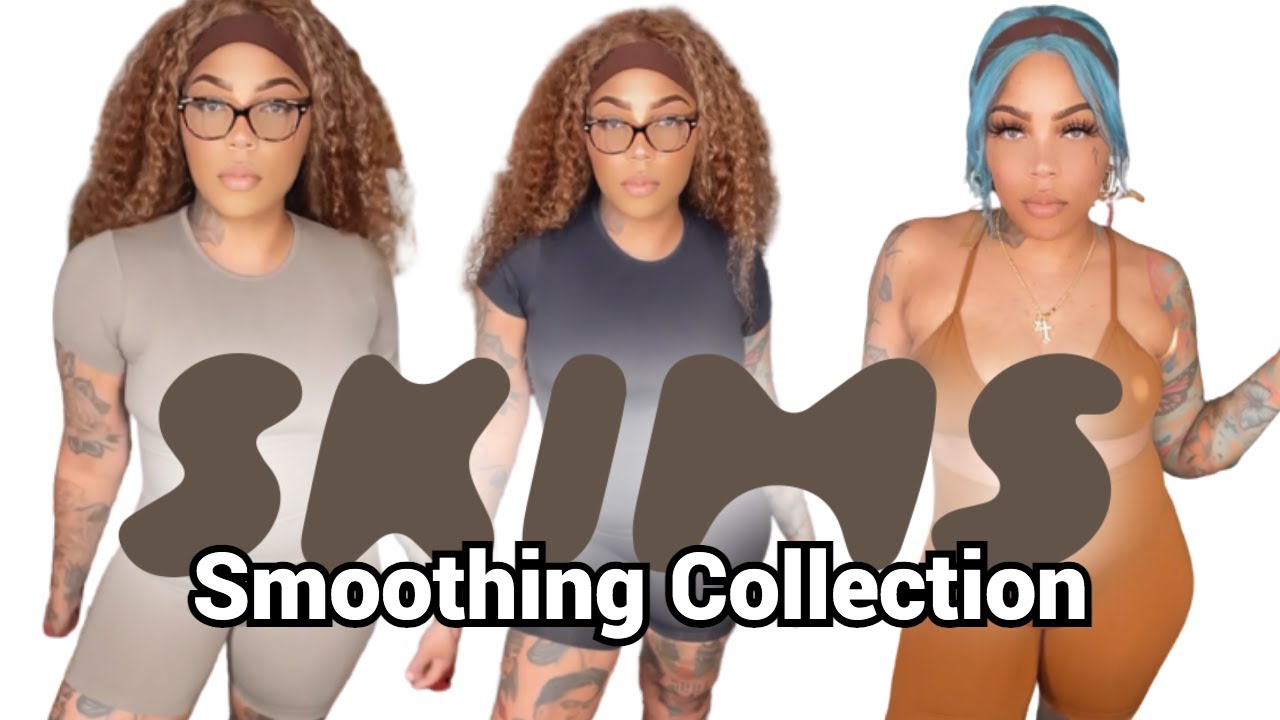 TRYING SKIMS SMOOTHING SEAMLESS COLLECTION