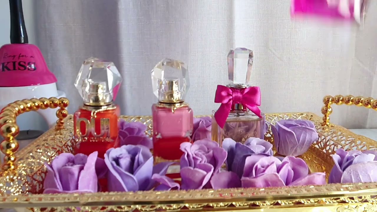 اربع عطور مميزه juicy couture 🥰🥰 والعطر الاخير مفاجأه😳