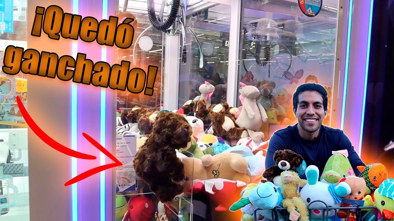 !GANAMOS 10 PELUCHES de la MÁQUINA DE GARRA! | Wood Arcade 11