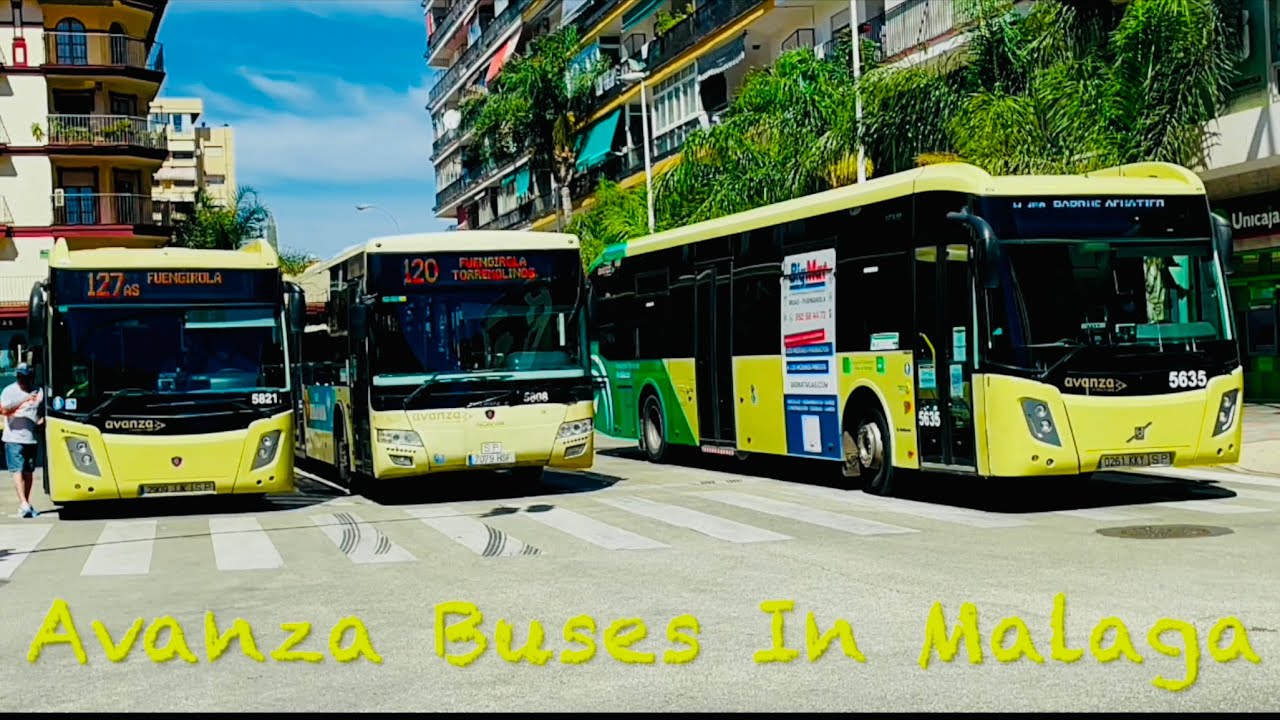 Avanza Buses In Malaga In 2022
