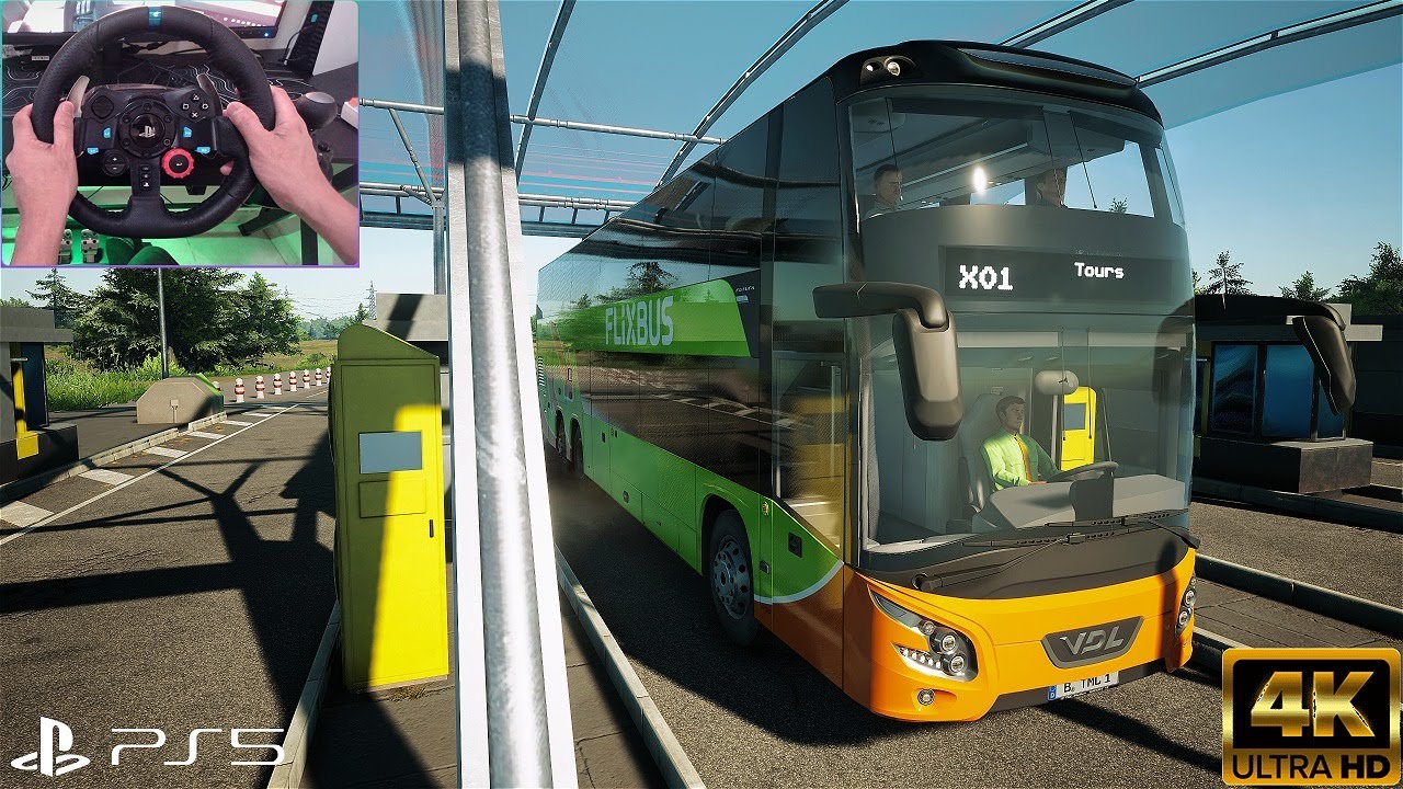 Fernbus Simulator PS5 | VDL Double Decker Bus Gameplay with Logitech G29 Steering Wheel