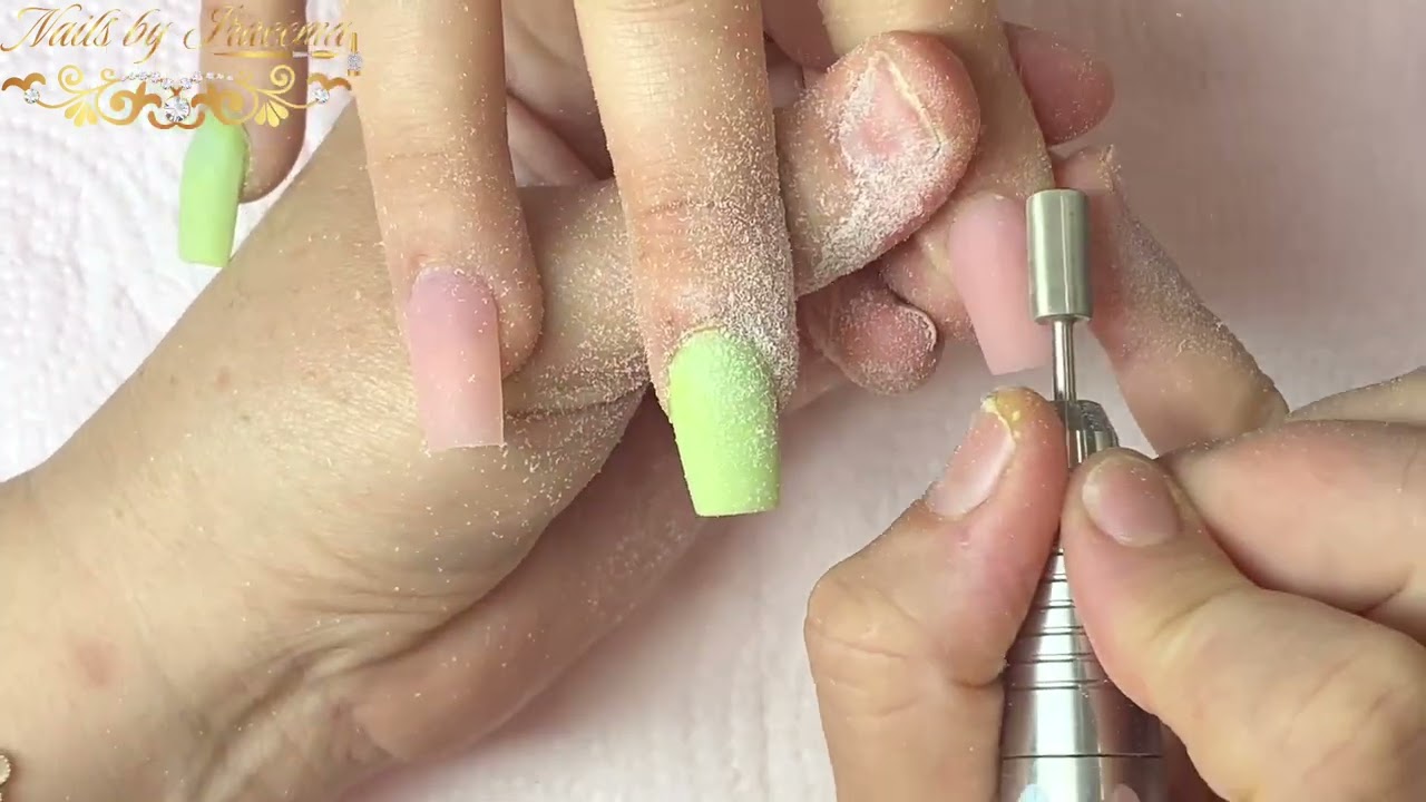 Preparacion De La Uña Natural con Buffer o Sponge/ De Verdad Fuciona ?