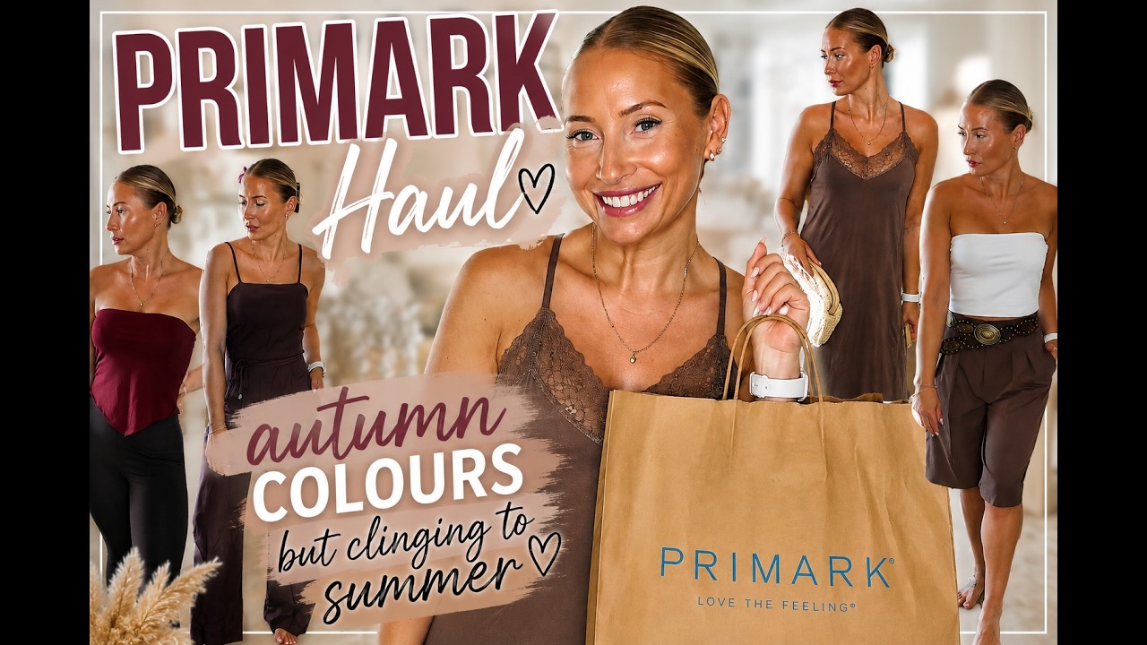 Покупки в Primark из архива | Мы цепляемся за лето, но уже появляются осенние цвета