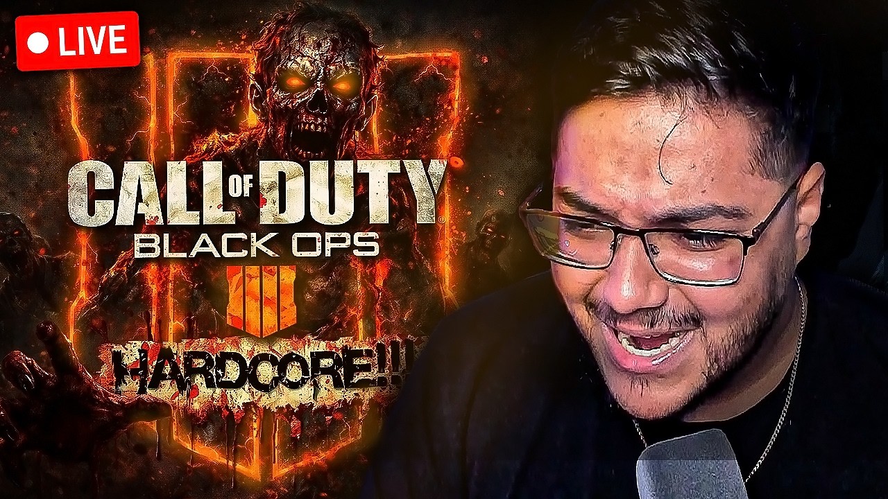LIVE 🔴 EASTER EGG no MODO HARD de BLACK OPS 4