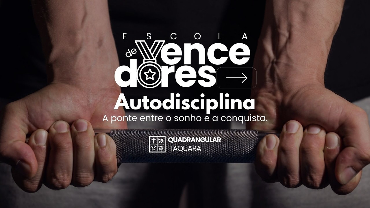 📺Autodisciplina: A ponte entre o sonho e a conquista.