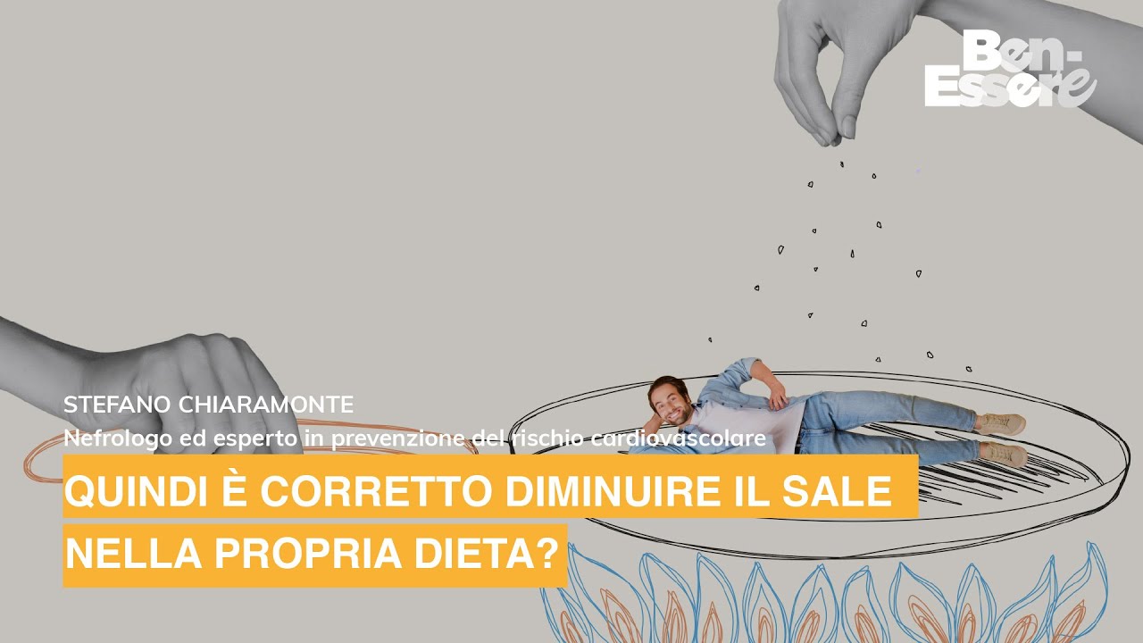 QUINDI È CORRETTO DIMINUIRE IL SALE NELLA PROPRIA DIETA?