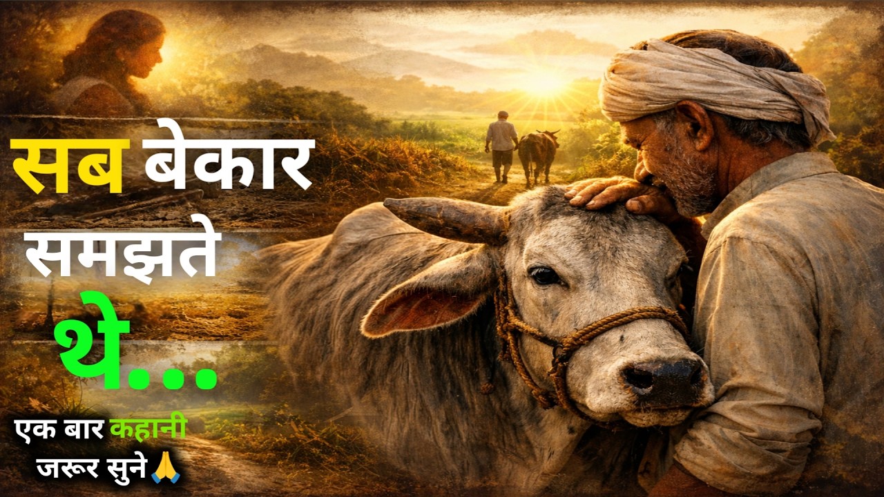 कभी हार न मानने की कहानी | एक किसान और उसका बैल | Heart Touching Story #story