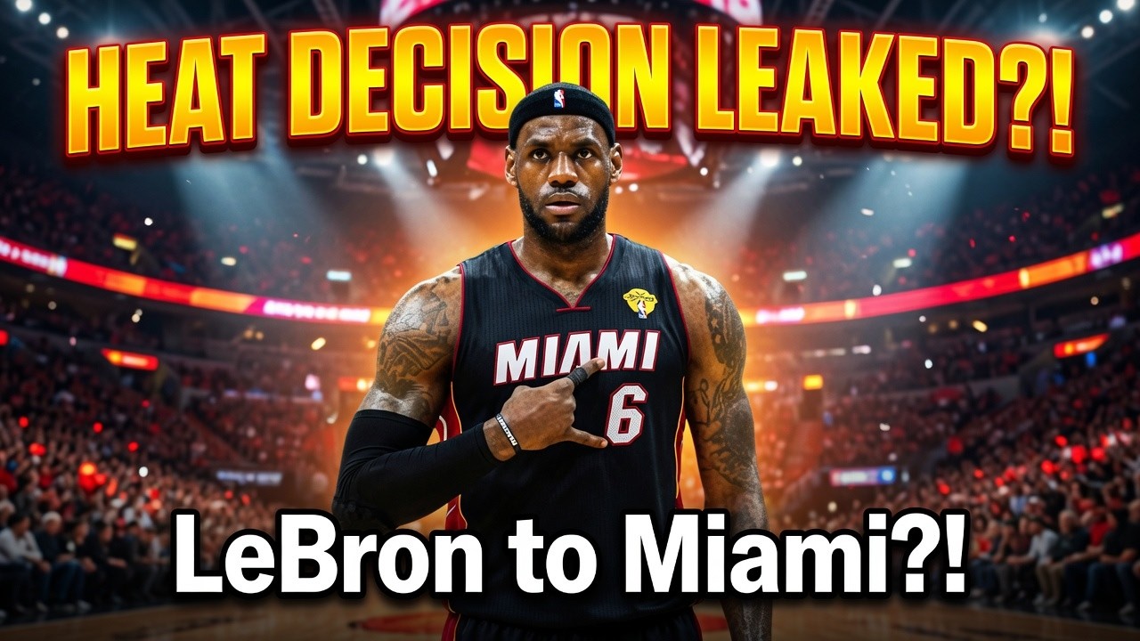 LeBron James to the Miami Heat?  Leaked Link has the world talking!