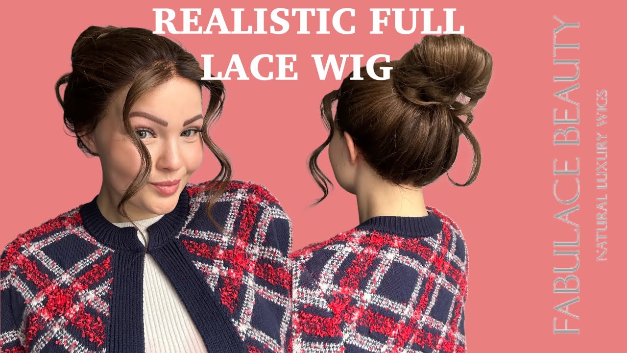 FABULACE FULL LACE WIG HONEST REVIEW- NATURAL/REALISTIC UPDO WIG