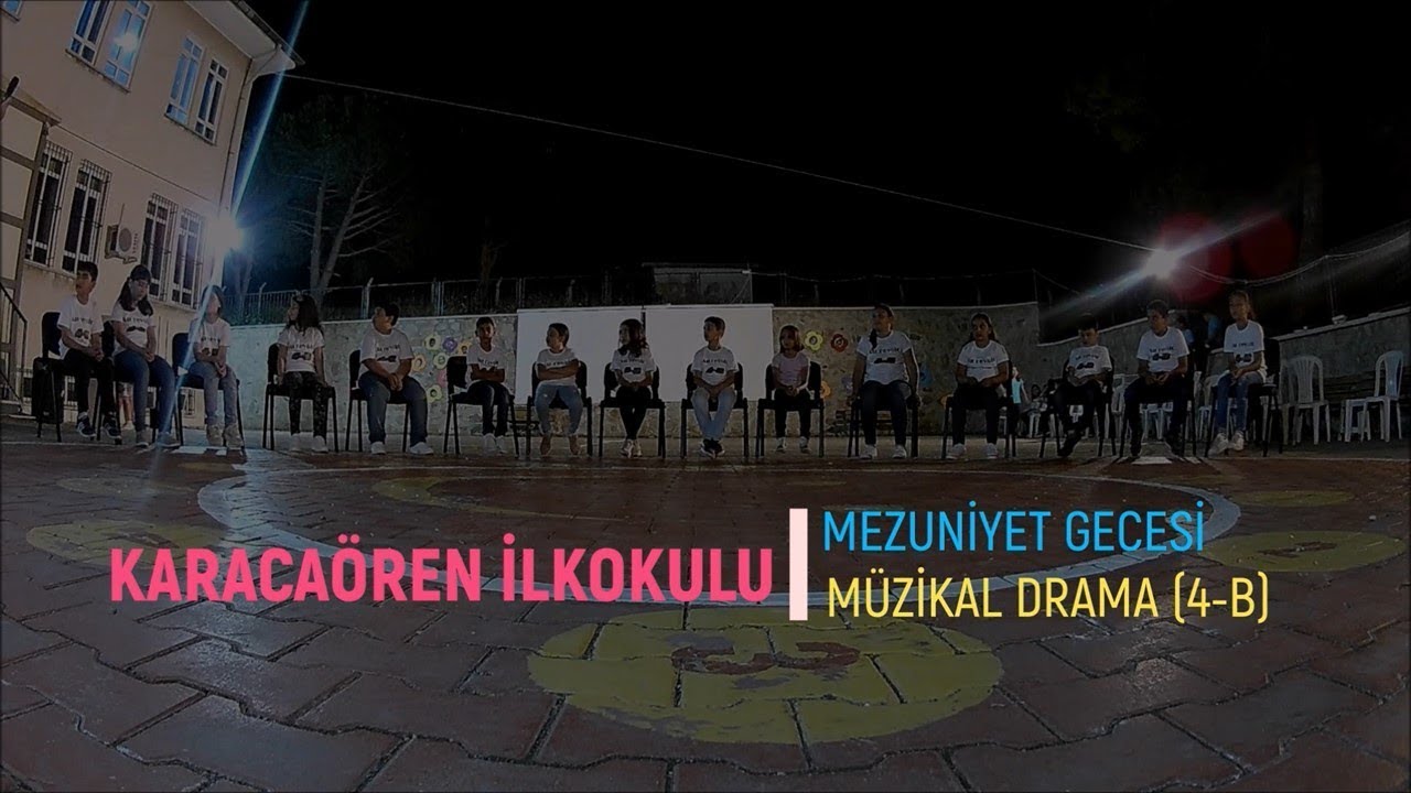 Karacaören İlkokulu Mezuniyet Gecesi 4/B Sınıfı - 