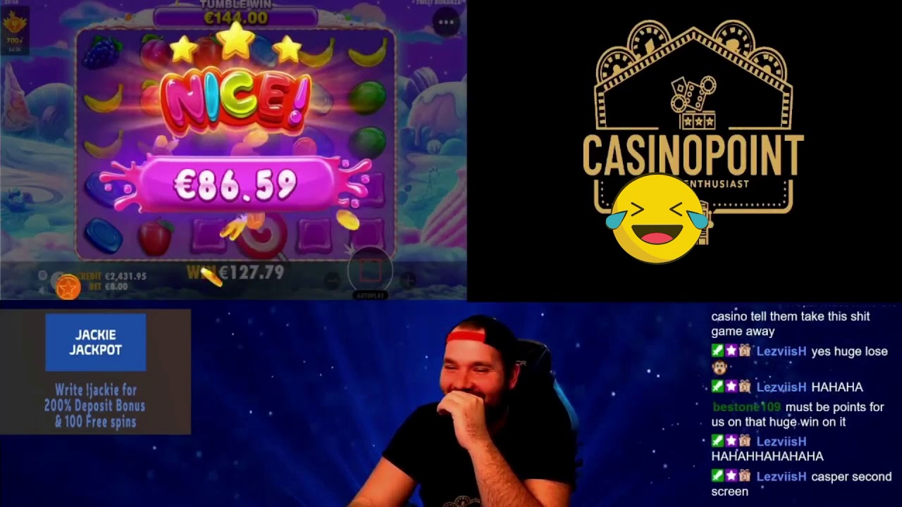 Fail on Stream! Crying out laughing! Playing Sweet Bonanza | EkstraPoint