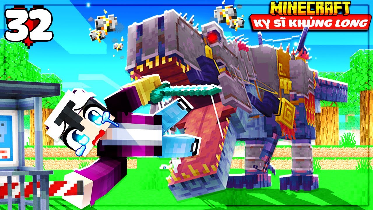 MINECRAFT KỴ SĨ KHỦNG LONG * TẬP 32 |LỘC THUẦN HOÁ KHỦNG LONG BẠO CHÚA PRO MAX VÀ CÁI KẾT !!