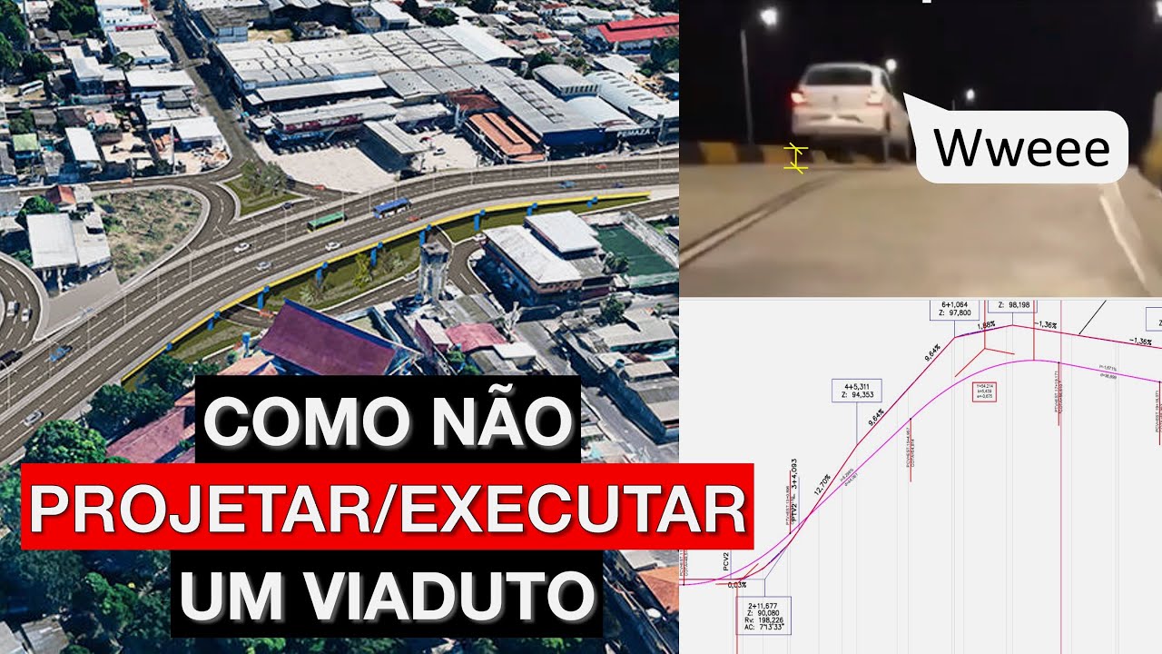 Analisando o Viaduto do Manoa-Manaus-AM | Evite isso ao Projetar/Executar!