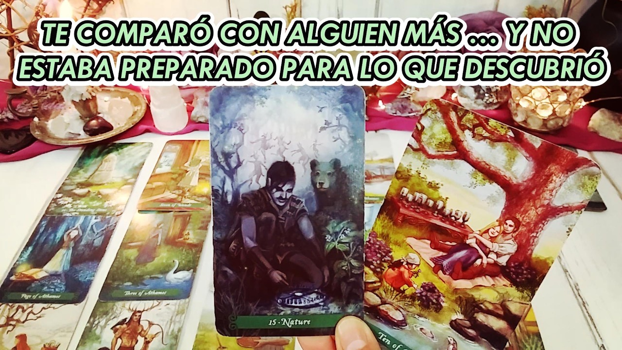 ✨️ INTENTÓ REEMPLAZAR LO QUE TENÍA CONTIGO … PERO ALGO NO LE ESTÁ CUADRANDO 💔 👭 😲 #tarot