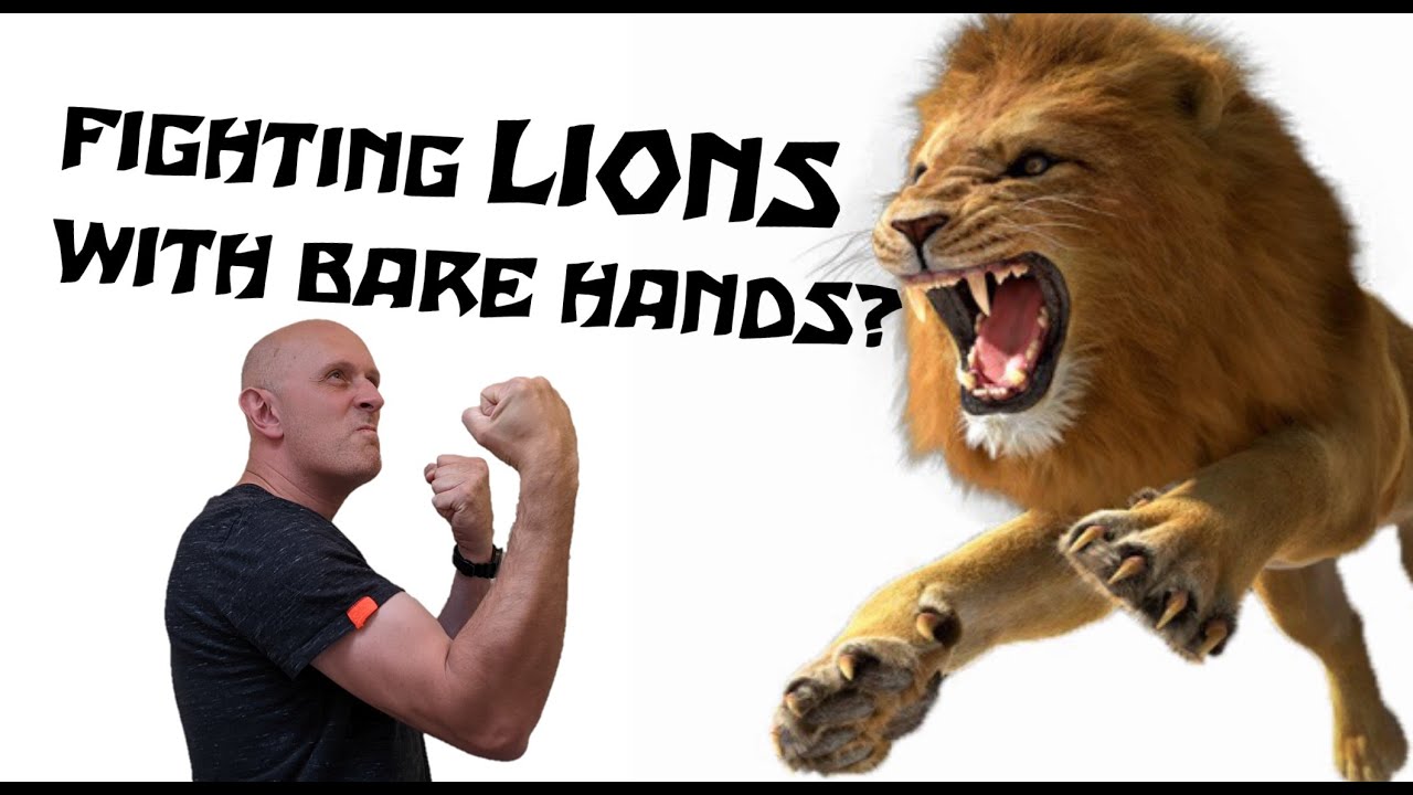 Could you beat a LION in a fight... WITH BARE HANDS?