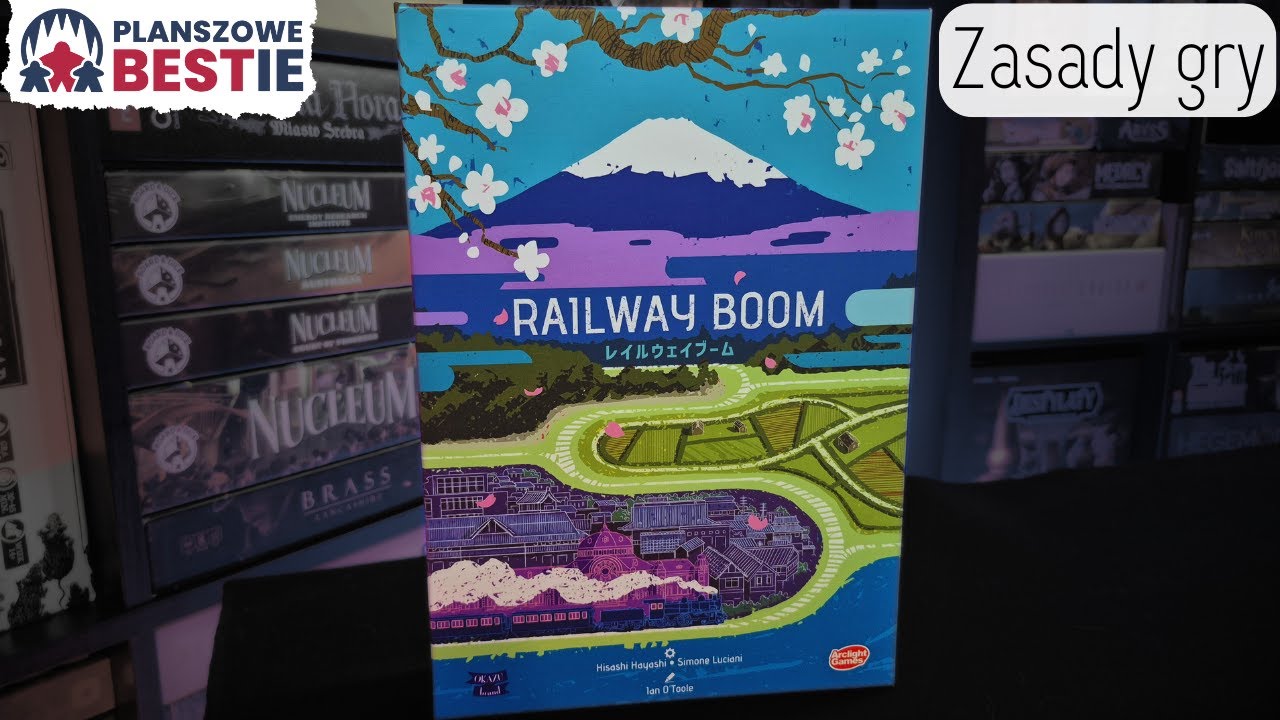 Railway Boom - Zasady - Planszowe Bestie #624 - 02.12.2025