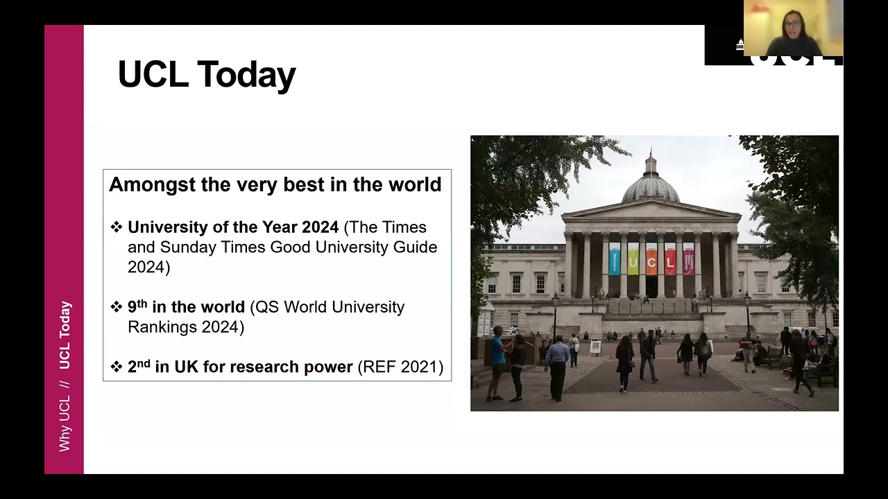 Find out about studying a Biochemical Engineering MSc at UCL, with Dr Petra Hanga