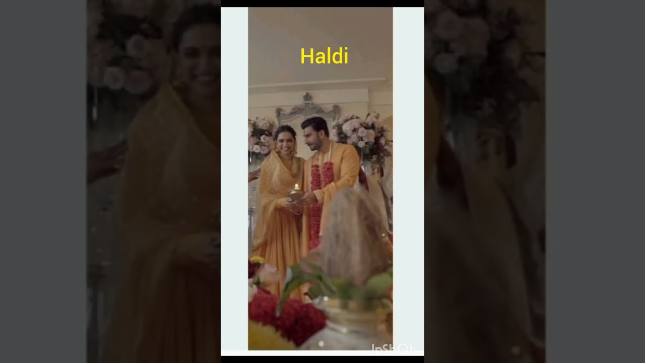 Deepika Pudukone # Wife of Ranveer Singh # wedding video # Shorts # beautiful couple 👩&zwj;❤️&zwj;👨