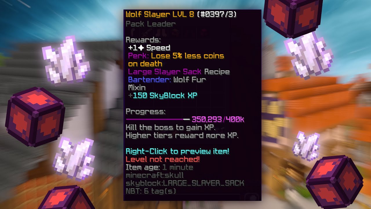 How I Crafted THE OVERFLUX ORB (Hypixel Skyblock)