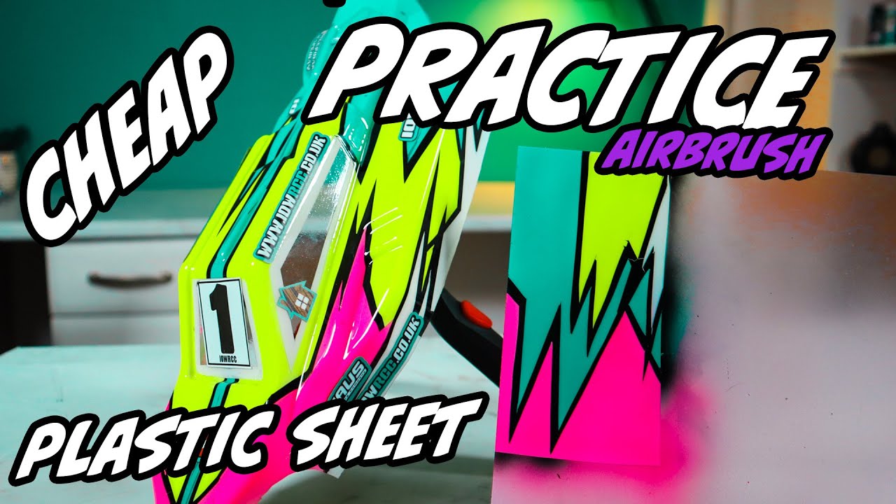 Practice Makes Perfect Painting - Airbrushing RC Bodyshells Cheap