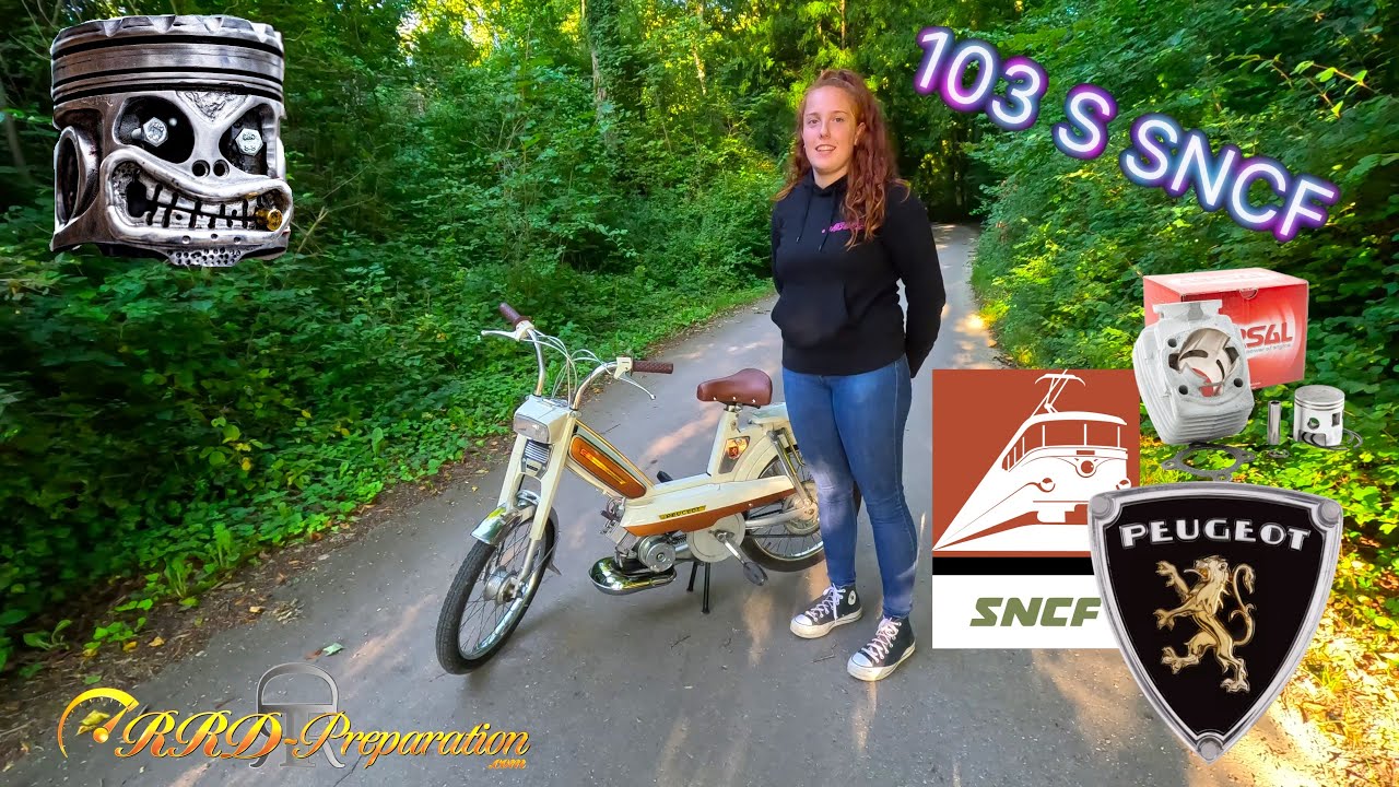 Présentation du PEUGEOT 103 S SNCF 1971 de VICTORINE