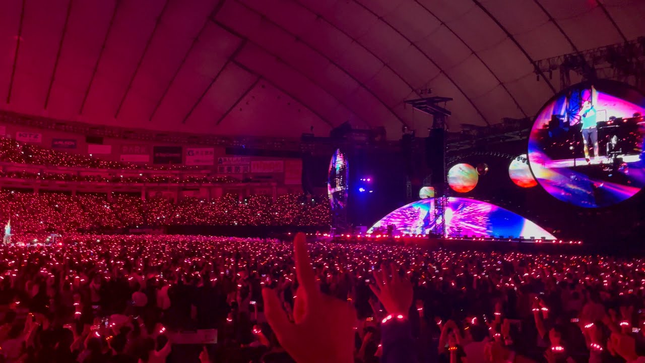 【4K】Coldplay My Universe Music Of The Spheres World Tour Tokyo Japan 2023/11/6