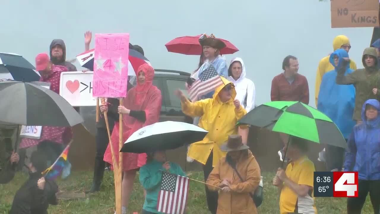 Crowds take to the streets for 