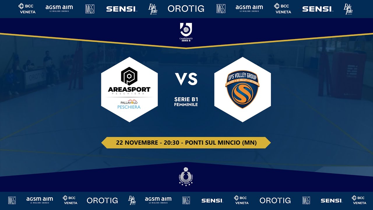 Areasport Peschiera vs GPS Volley Group Schio