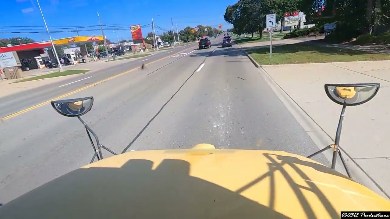 Afternoon Engine Fan/Dashcam - 2004 IC CE200 School Bus W/ T444E 7.3L