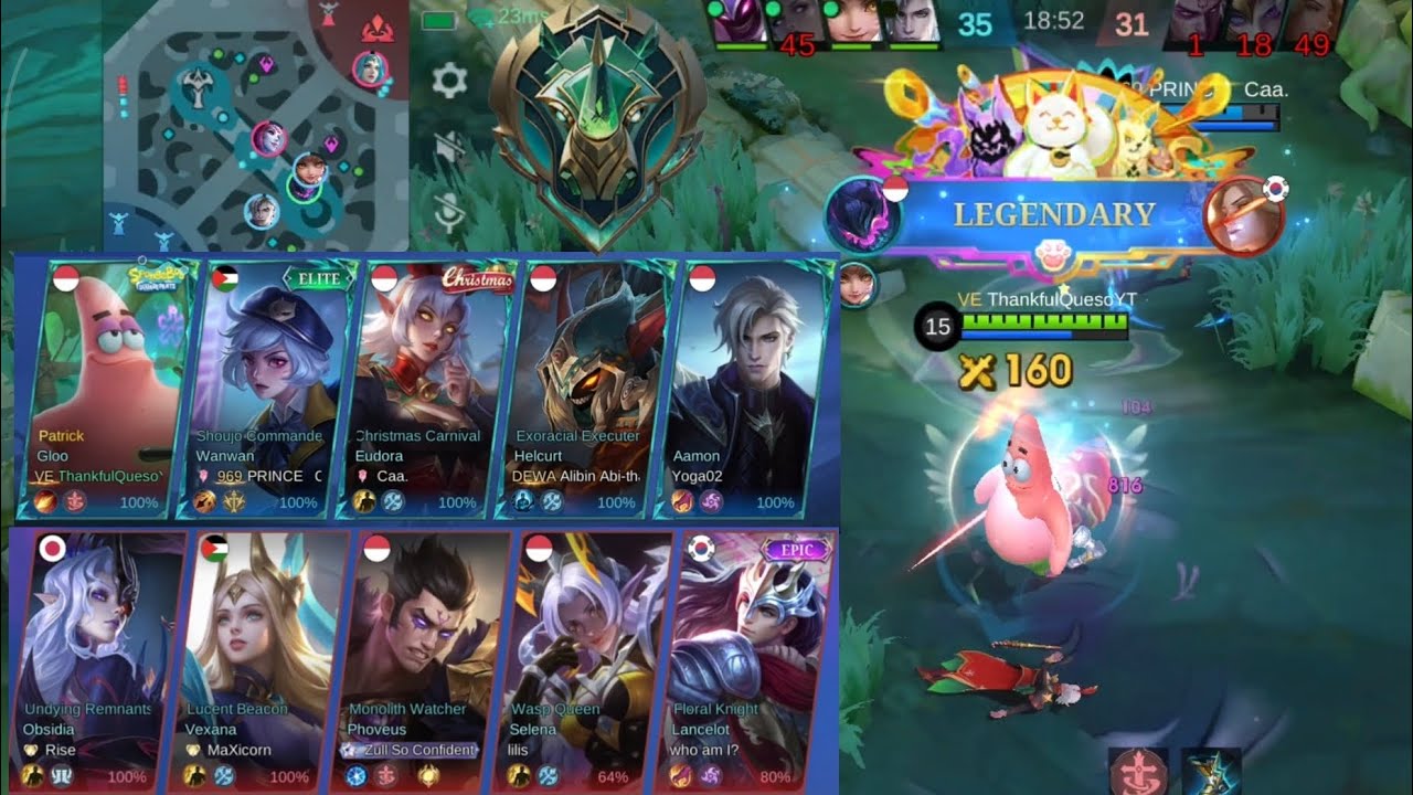First match MLBB S40...!!! Selamat hari BADAK sedunia...!!! Epic taman bermain PETRICK...?!?!? 