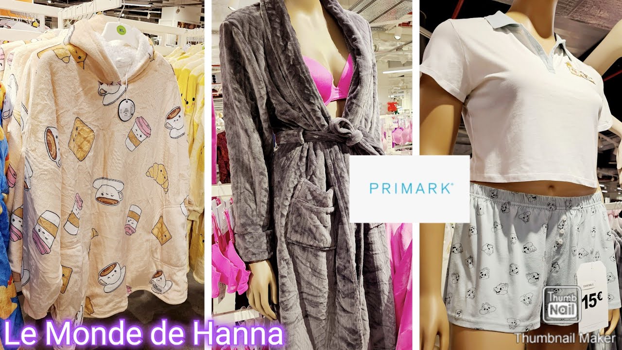 PRIMARK 30-11 PYJAMAS FEMME 🚺