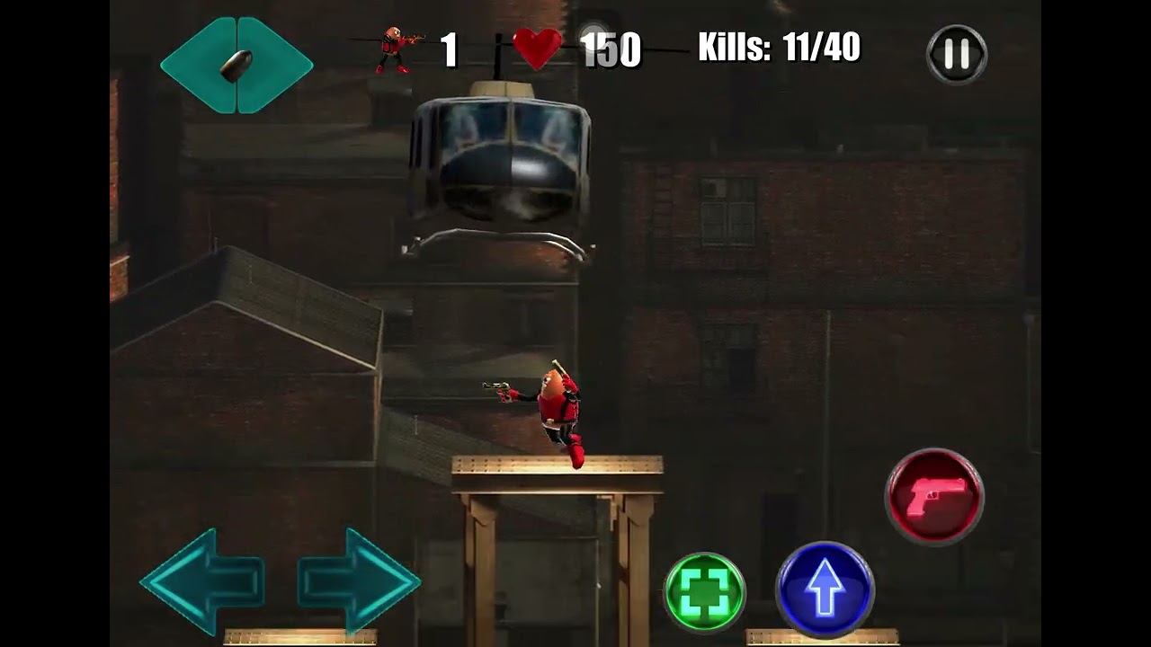 Helicopter and Beans in Warehouse vs Killer Bean